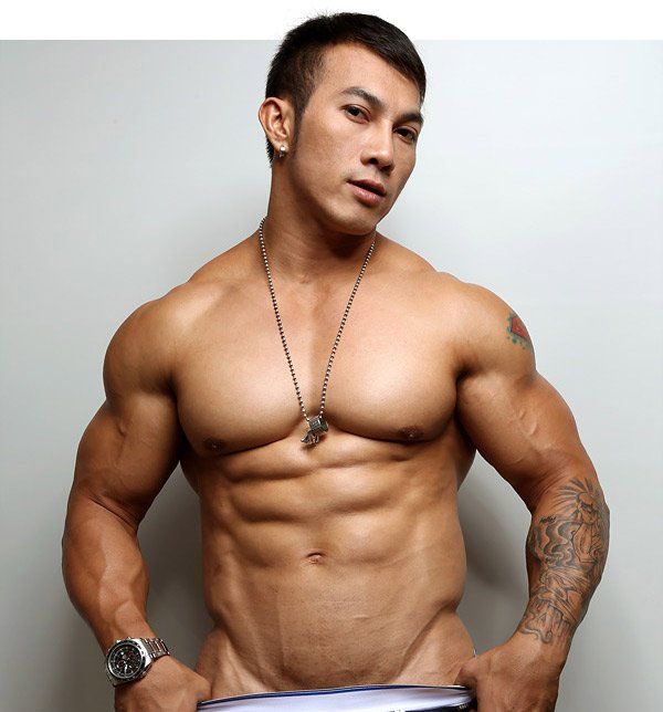 best of Naked bodybuilder men Asian