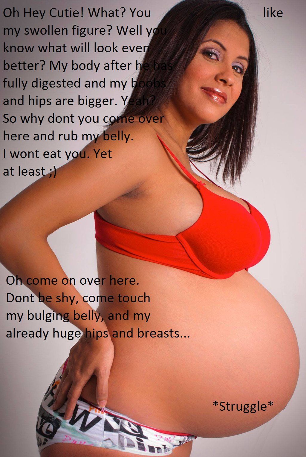Pregnant vore
