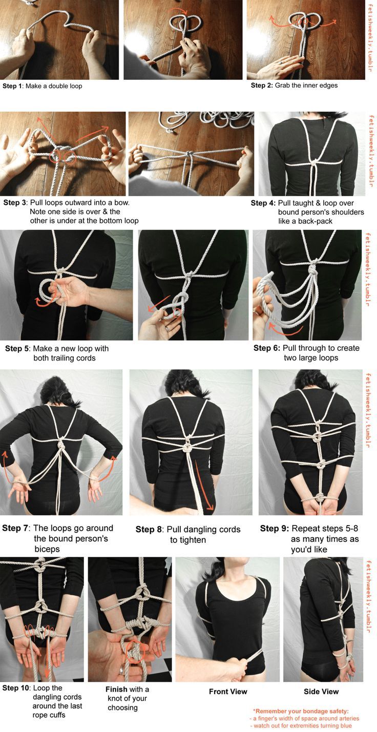best of And knots the learnign bondage rope Erotic
