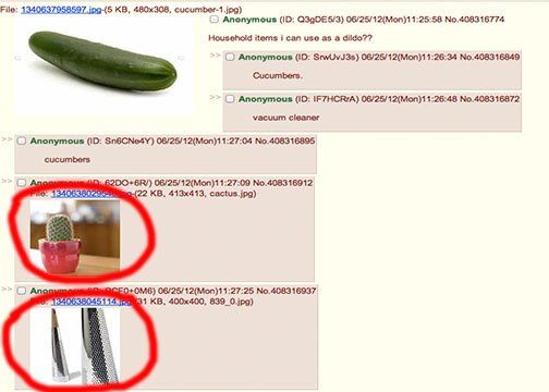 Touchdown reccomend Men using zucchini as a dildo