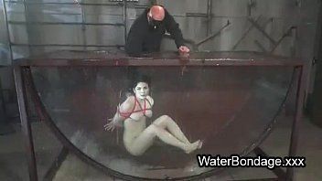 Water bondage anal