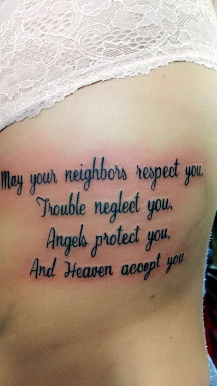 best of Neighbors respect your tattoo May you