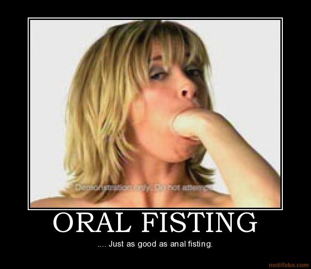 Ratman reccomend Anal fisting oral