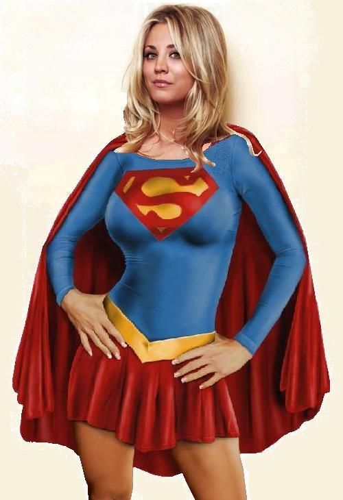 best of Superman body cuoco paint Kaley