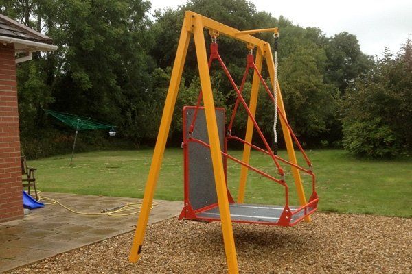 Swings for disabled adults