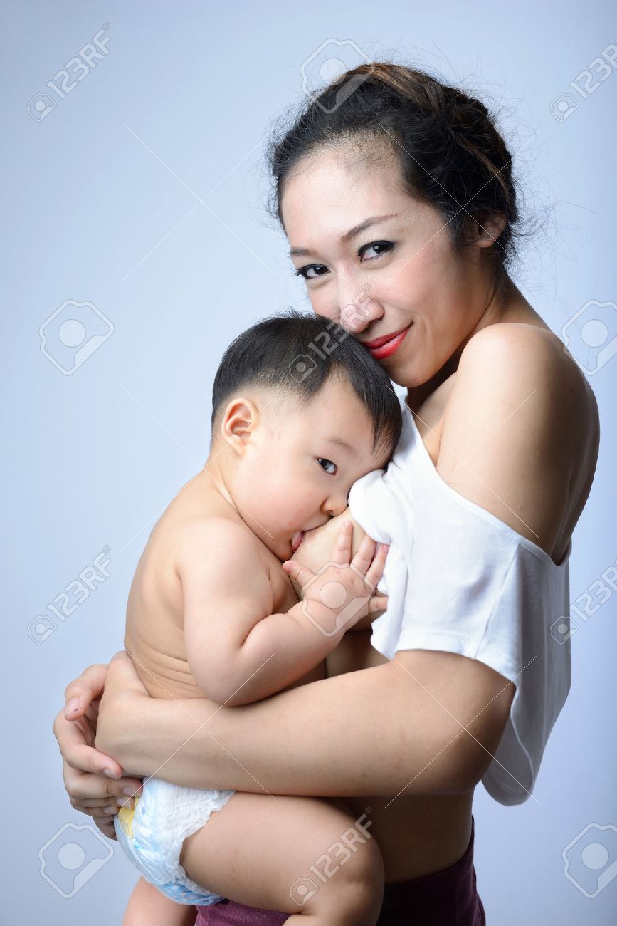Tansy reccomend Asian woman breast feeding man