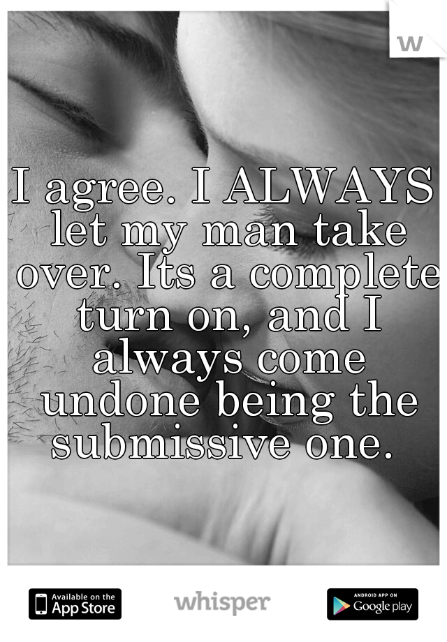 best of Man a Submissive to