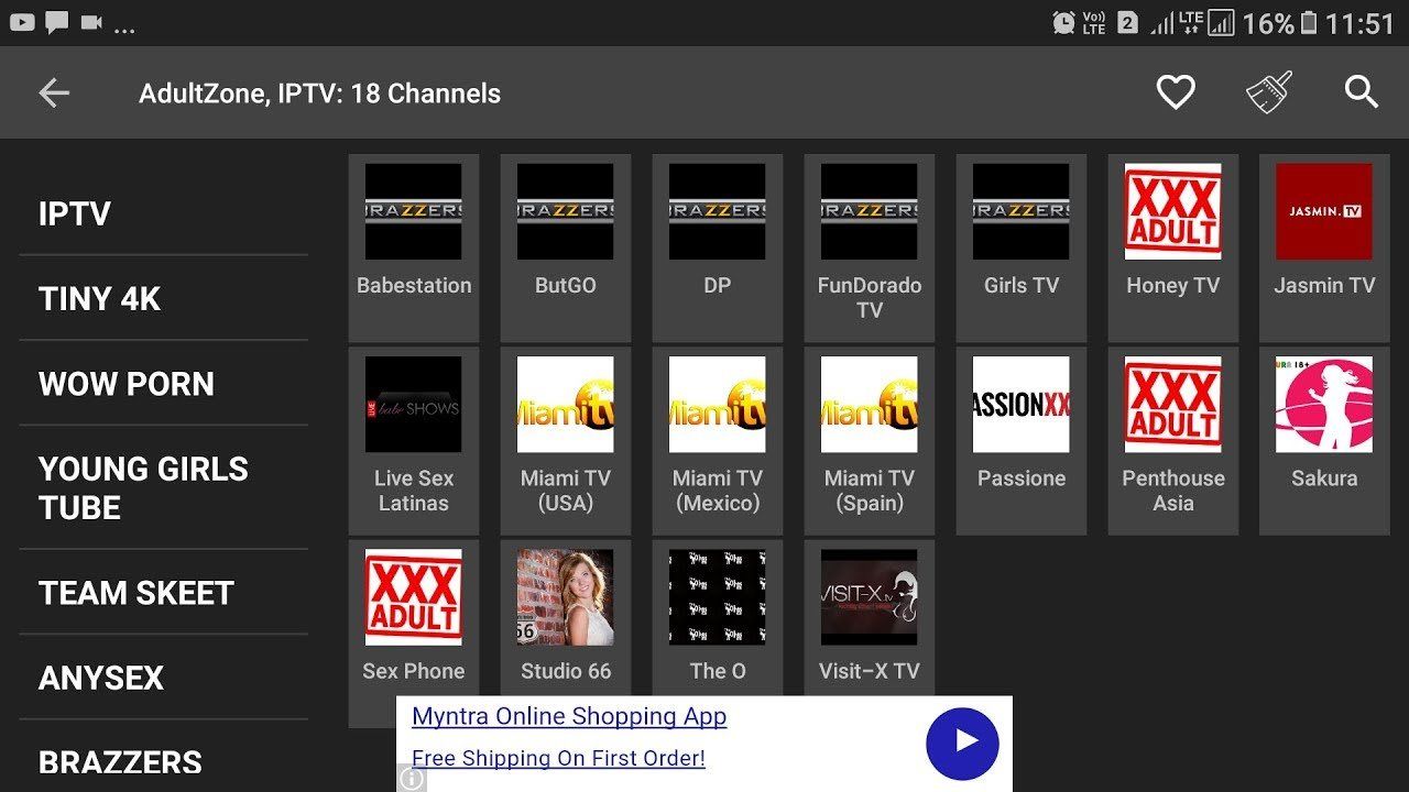 Free streaming porn channels