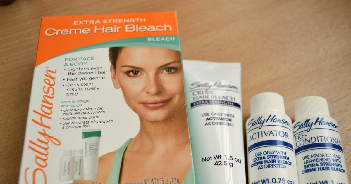 Facial hair bleaching review