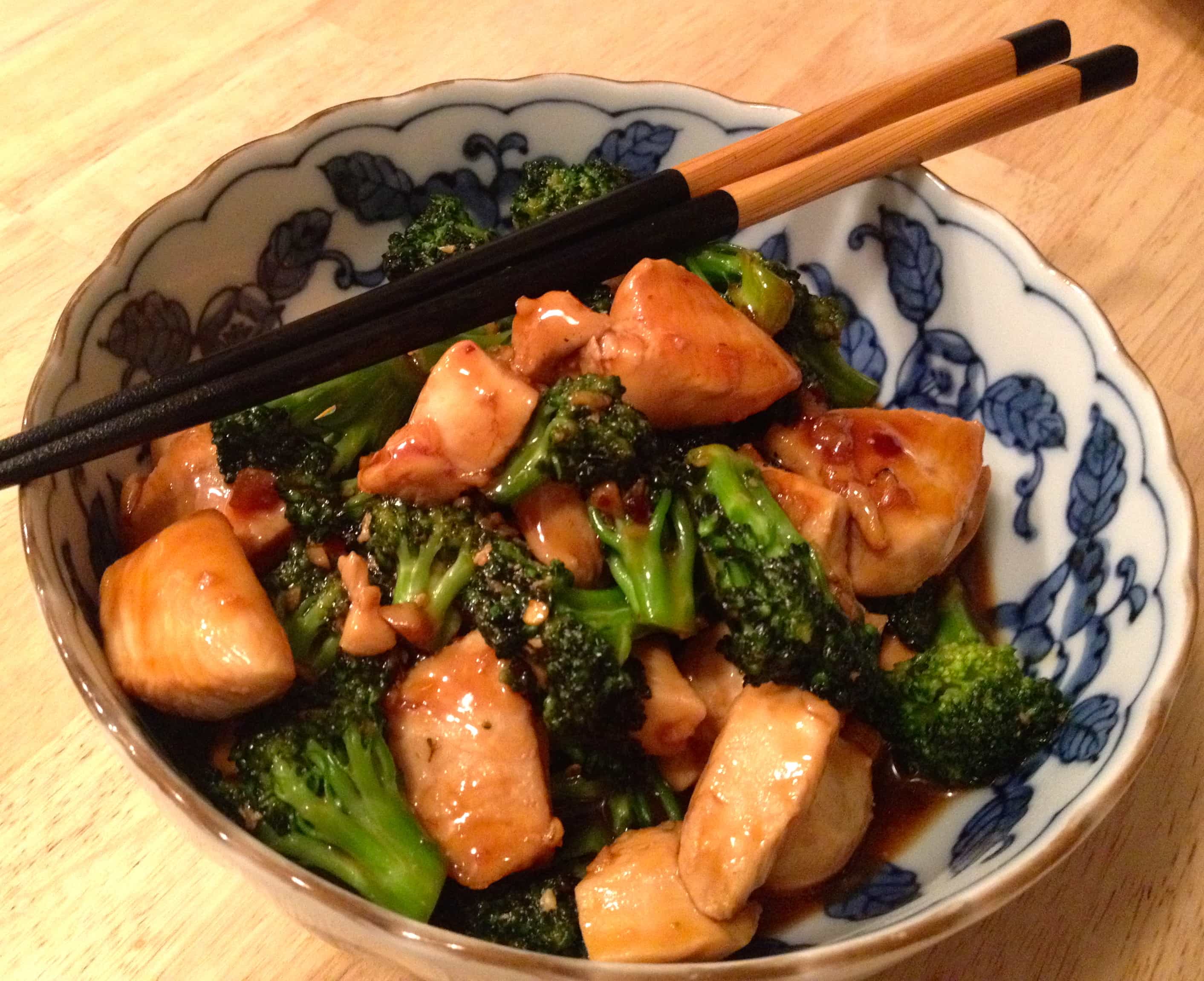 Asian chicken broccoli