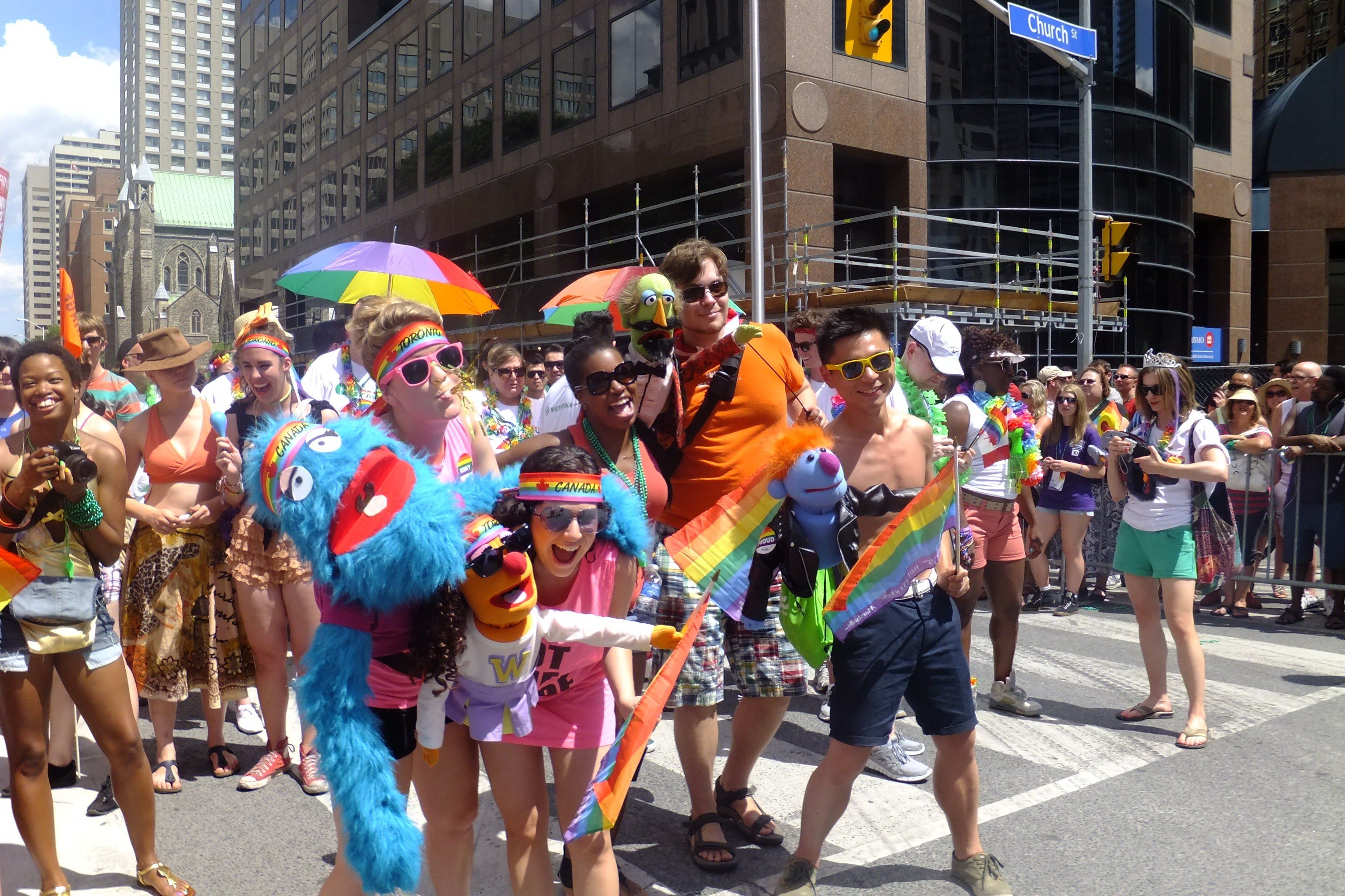 Lady reccomend Toronto gay pride