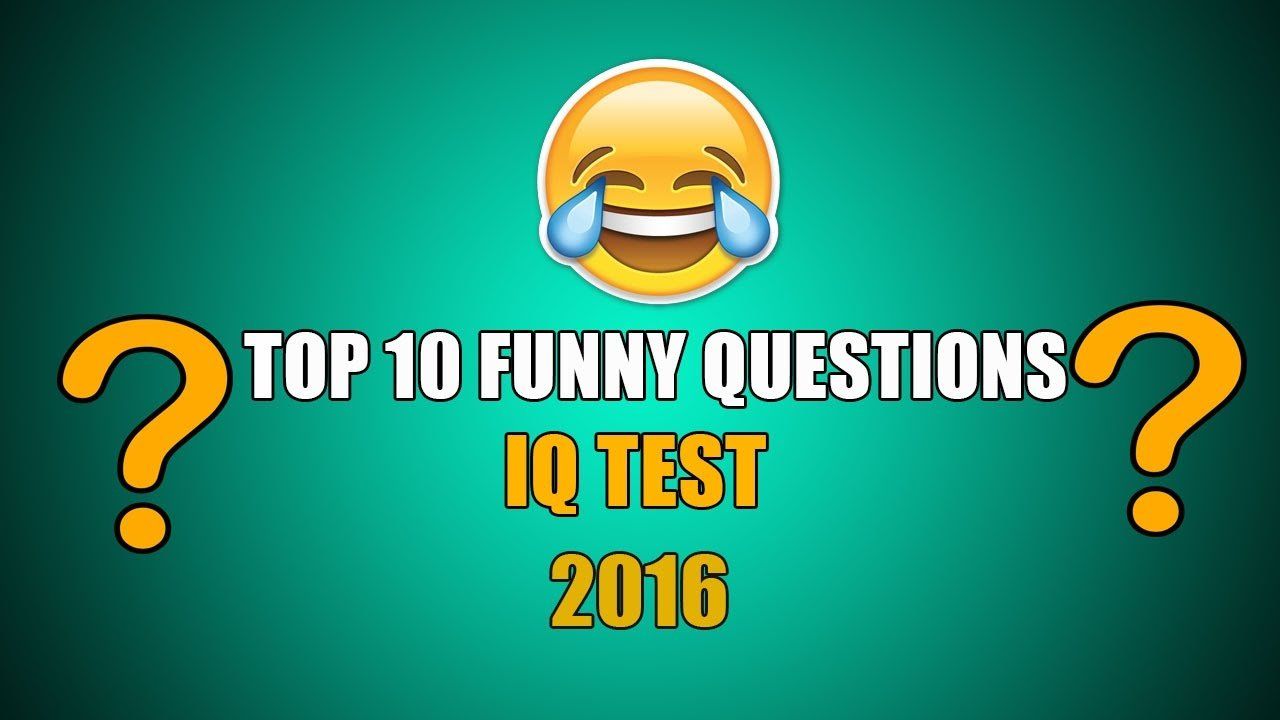 Funny tricky quiz questions