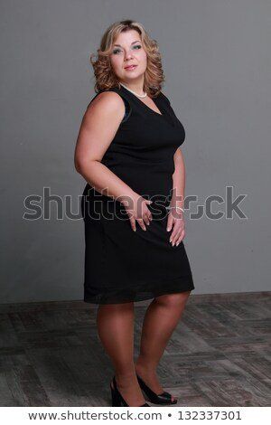 Woman lovely fat woman the