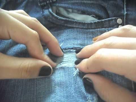 Giggles reccomend Trough hole in pants