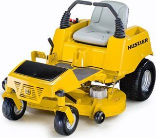 Hustler electric mower