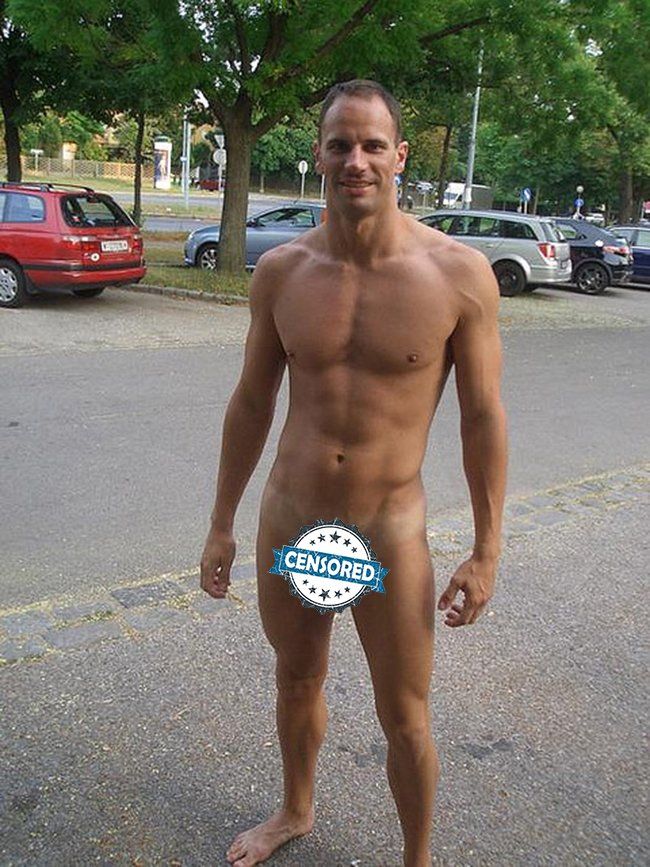 best of Public Muscle man nude