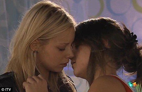 Bullseye reccomend Confused kiss lesbian