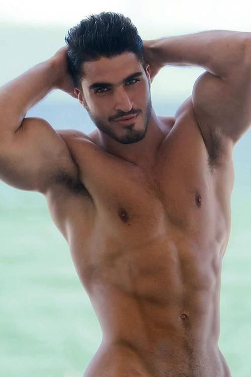Sexy naked arab man