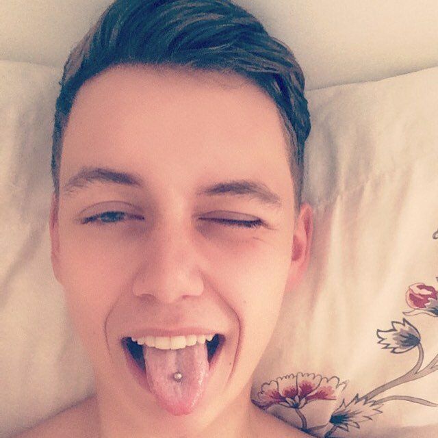 best of Piercings tongue Guys with
