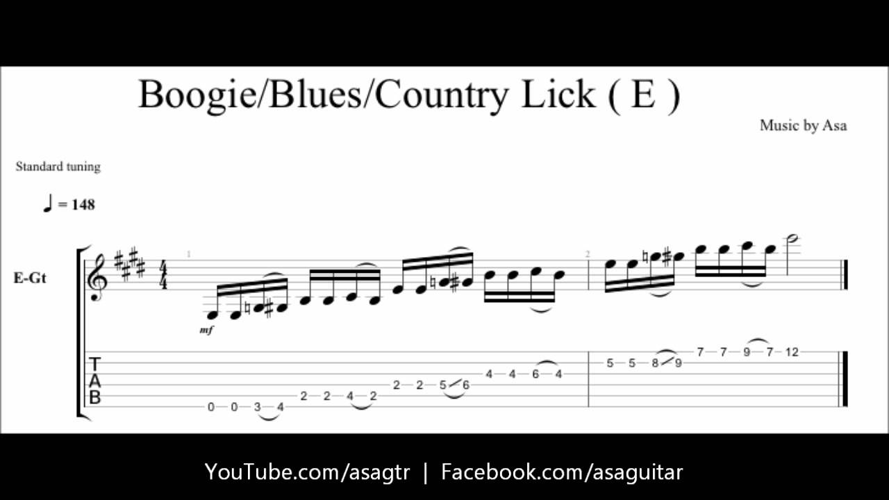 best of Lick music guitar Country