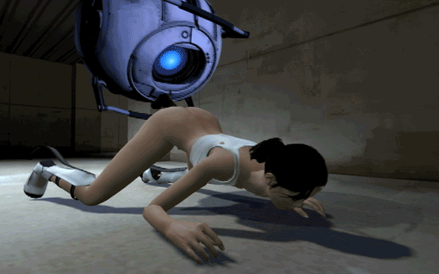 best of Portal chell gif Nude