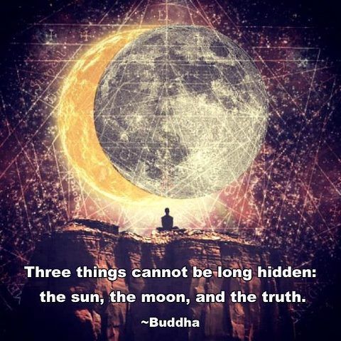 Three things cannot be long hidden