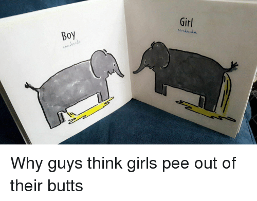 best of Peeing butts girls Boys in