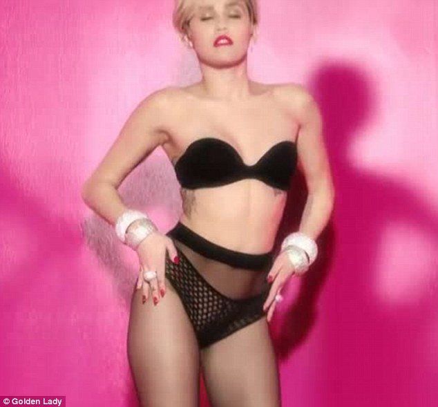 Princess P. reccomend Miley cyrus in her sexy underwere