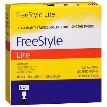 Gasoline reccomend Freestyle style ligt testing strips