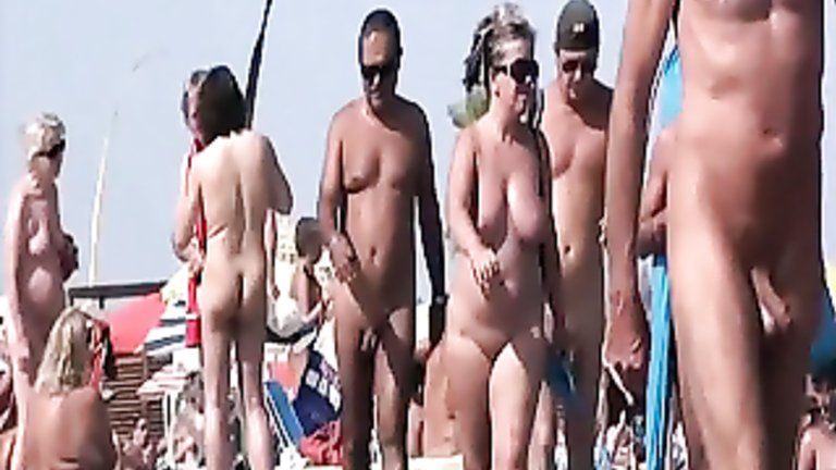 best of Video shower Naked beach