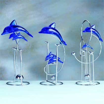 best of Sculptures Swinging dolphin