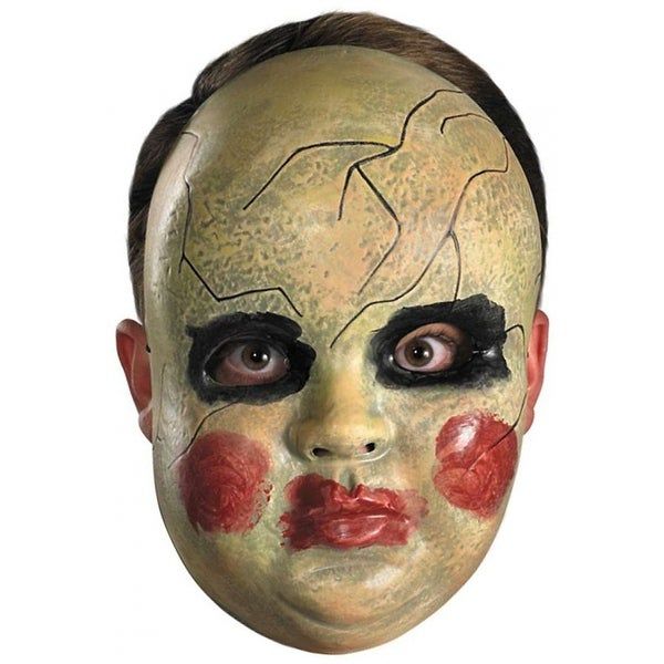 Adult costume mask baby face
