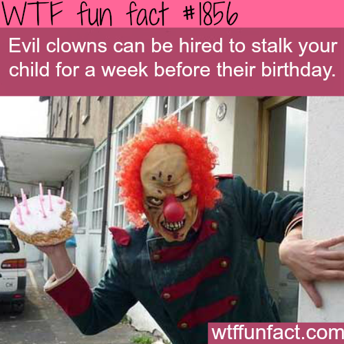 4-Wheel D. reccomend Fun facts about clowns