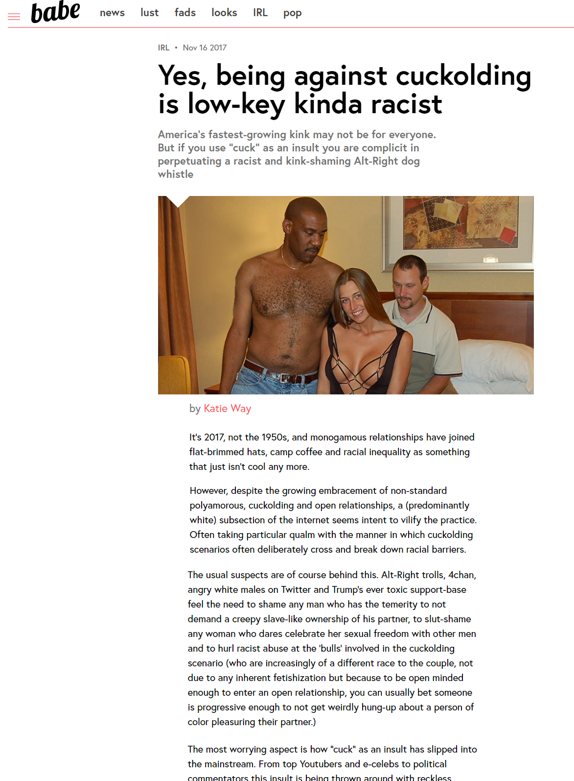 Racist porn from the s
