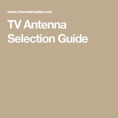 Doctor reccomend Amateur antenna selection guide