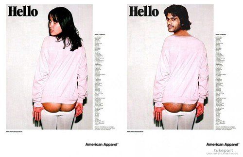 best of Sexist American apparel