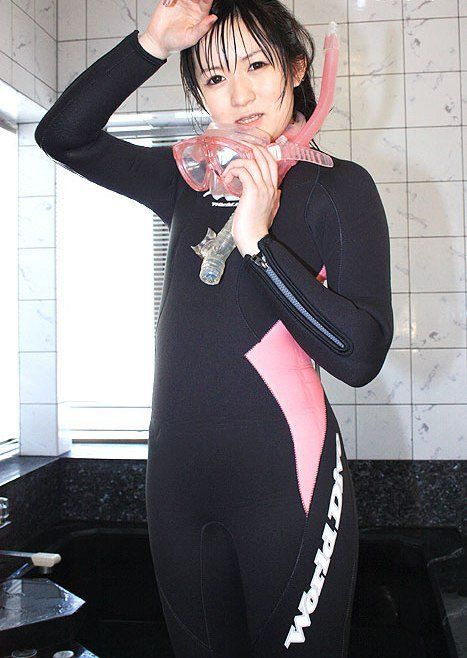 best of Girl porn Asian wetsuit