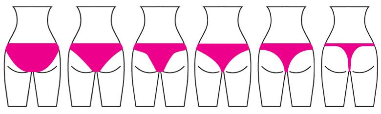 Bikini bottom styles