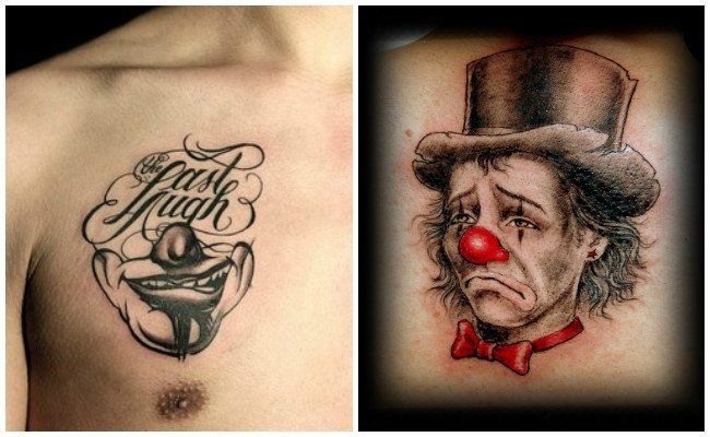 Tatuajes payasos joker