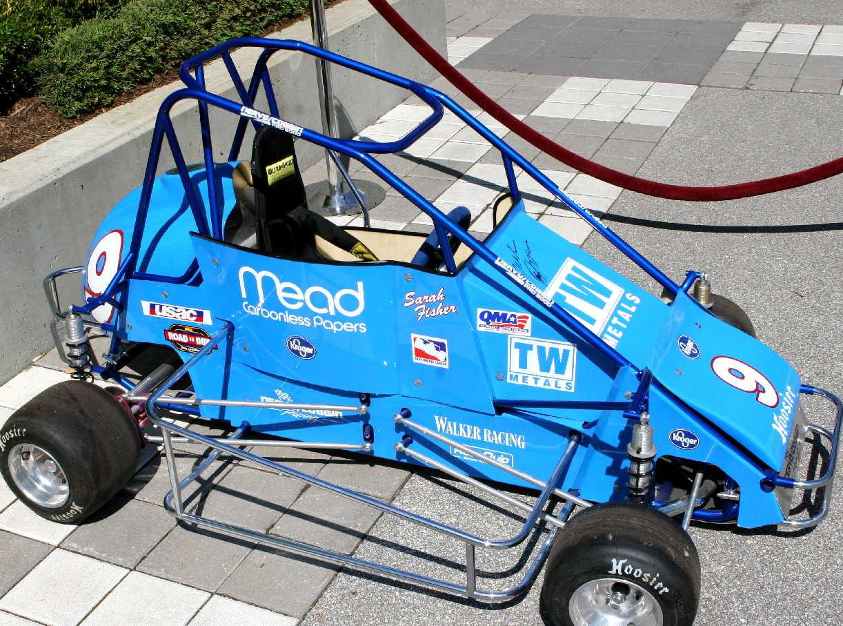 Midget race car body