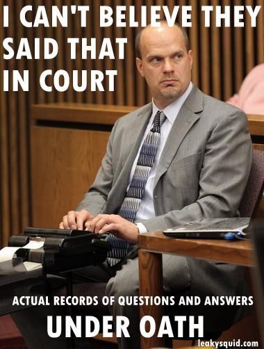 Courtroom quotes funny