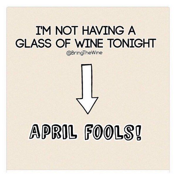 Wine april fools jokes
