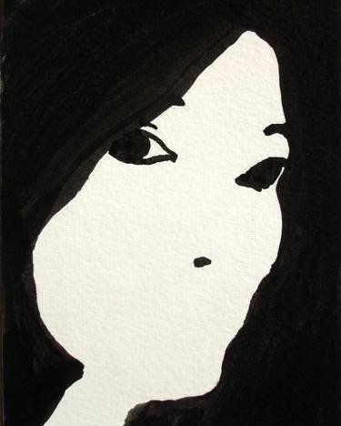 best of Paintings ink nude Japanese girl