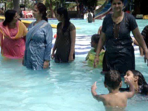 The T. reccomend Desi girl in water park
