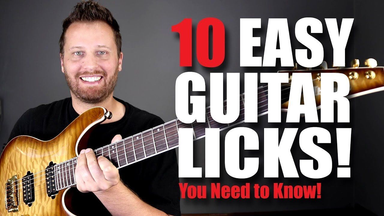best of Guitar lick ever videos Easiest
