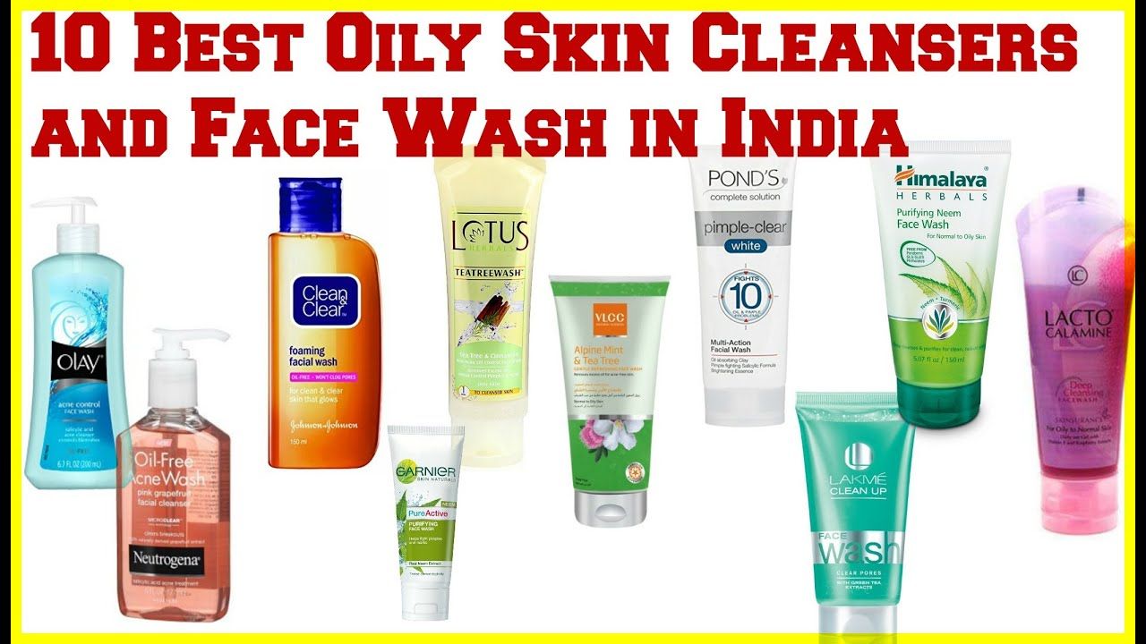 Facial wash oily skin