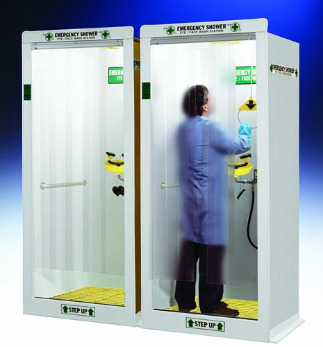 best of And Employees decontamination shower strip
