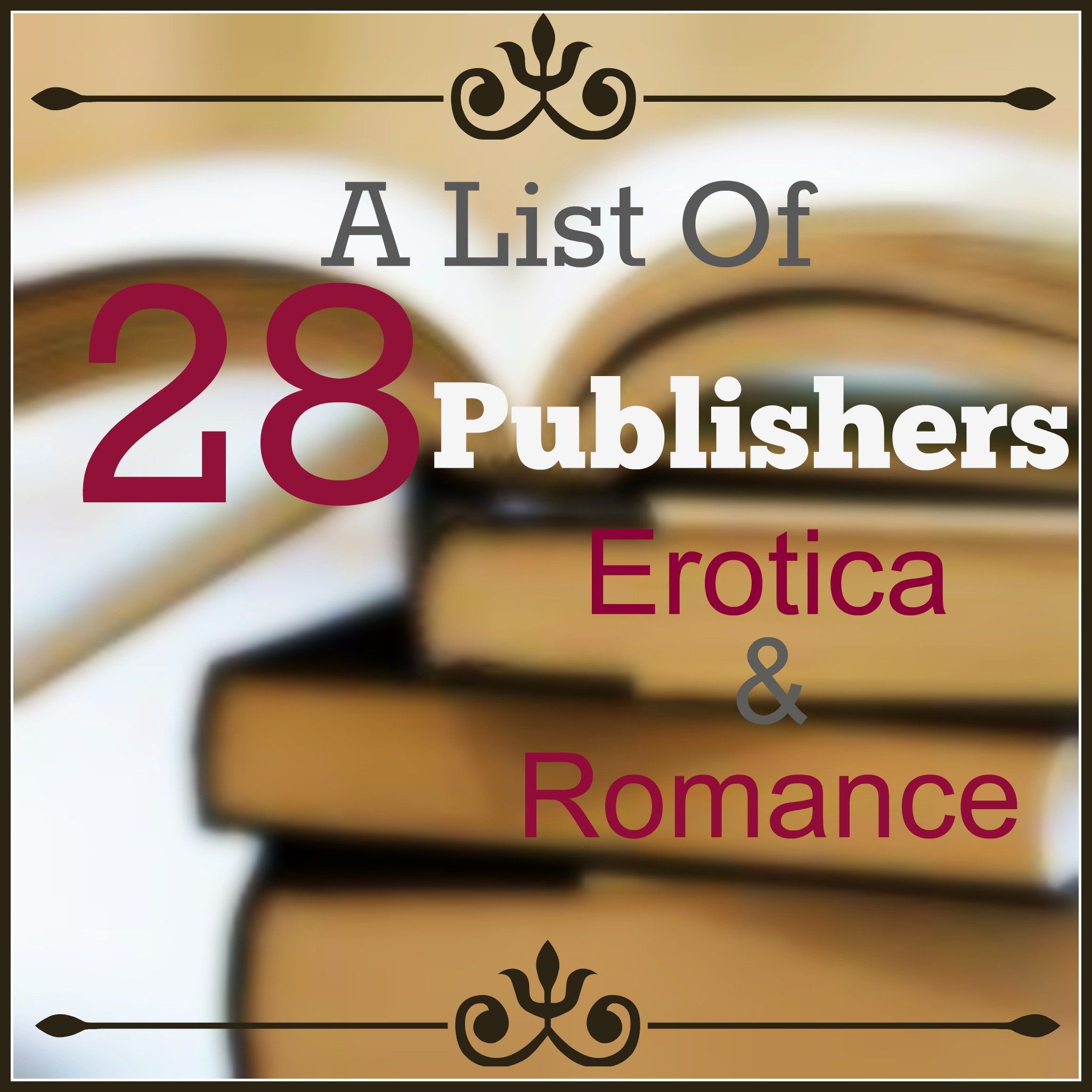 best of Publisher Erotic romance