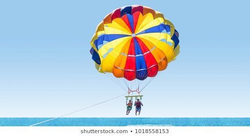 Funny parasailing video