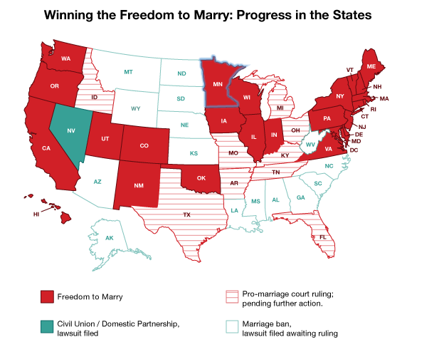 best of State which gay Allows lesbian marriage